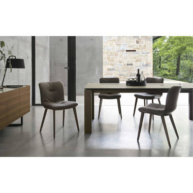 Calligaris Annie Upholstered Dining Chair with Plush Seat